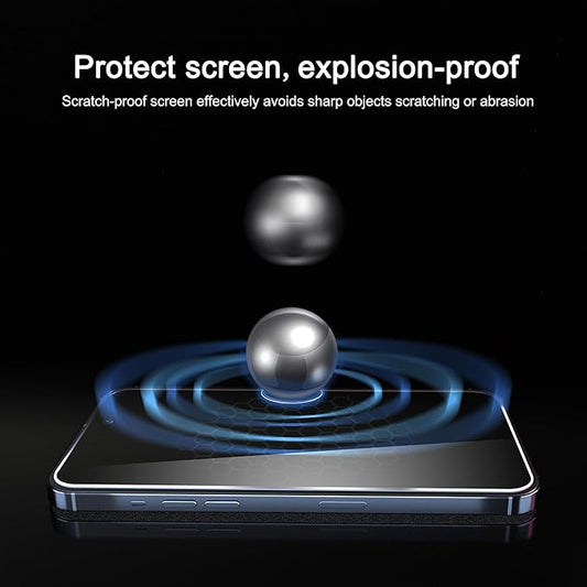iPhone 17 Pro Max Protector [6.9 inch]+ 3 Pack Camera Lens Protector