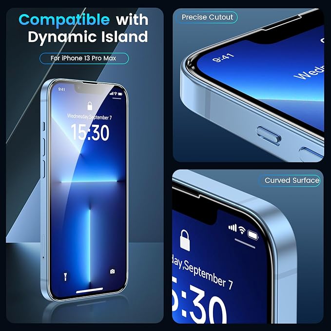 iPhone 13 Pro Max Screen Protector with Camera Lens