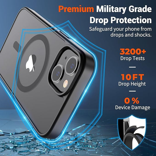 SUPFINE Magnetic for iPhone 15 Case
