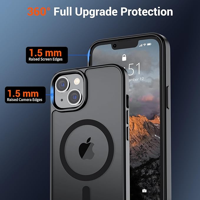 SUPFINE Magnetic for iPhone 15 Case